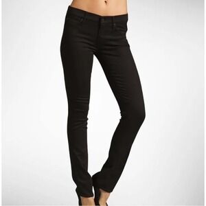 Mother The Rascal A Model Spy black jeans Sz 25 NWT Dark Feminine LuxeDenim Chic